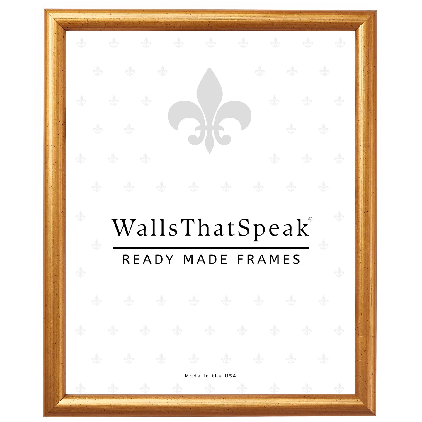 10x13 Picture Frame, Bullnose 0.5 Inch Wood Moulding, Wall Display Frame for Art, Posters, or Photos by wallsthatspeak