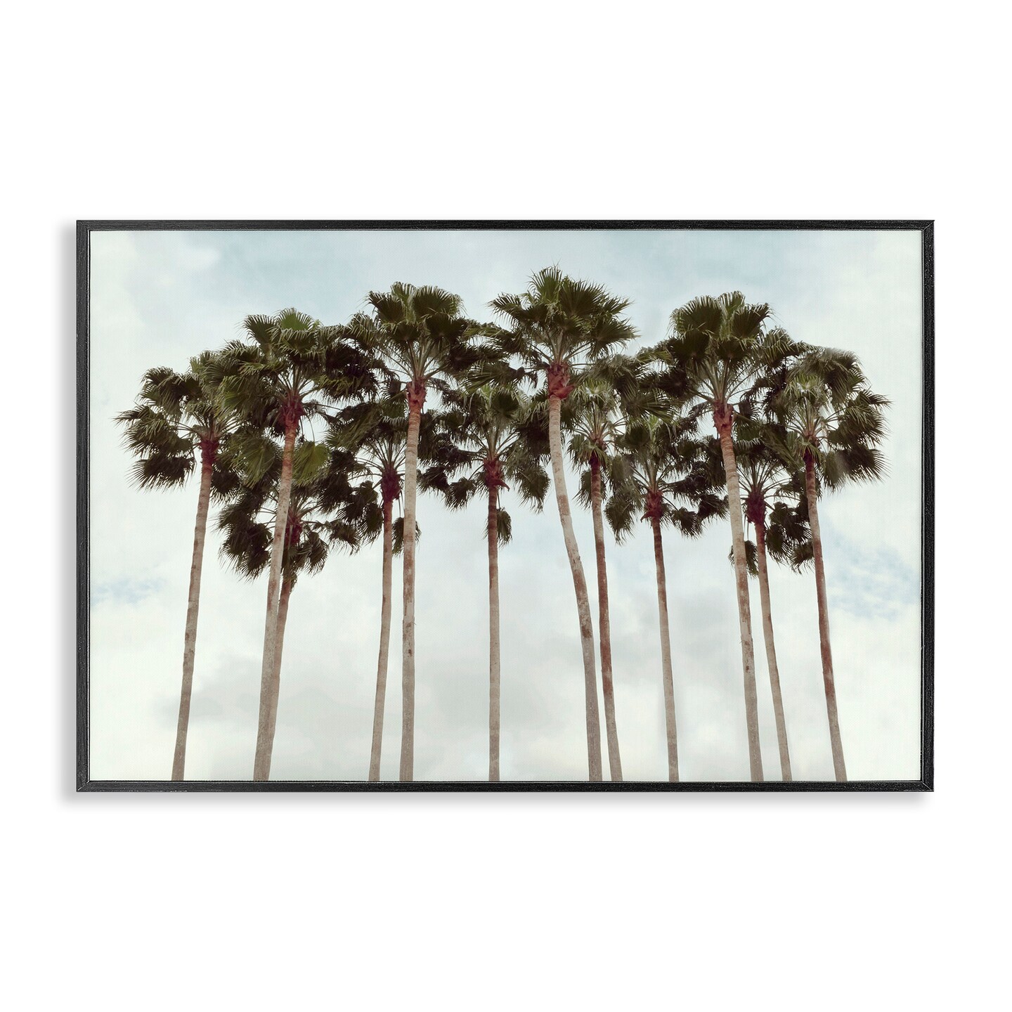 Stupell Industries Surfs Up Beach Palms Framed Giclee, design by Natalie Carpentieri