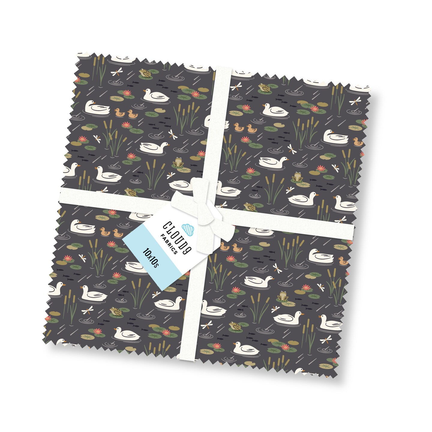 Spring Showers 10" Square Pack (Layer Cake) by Cloud9 (600309)