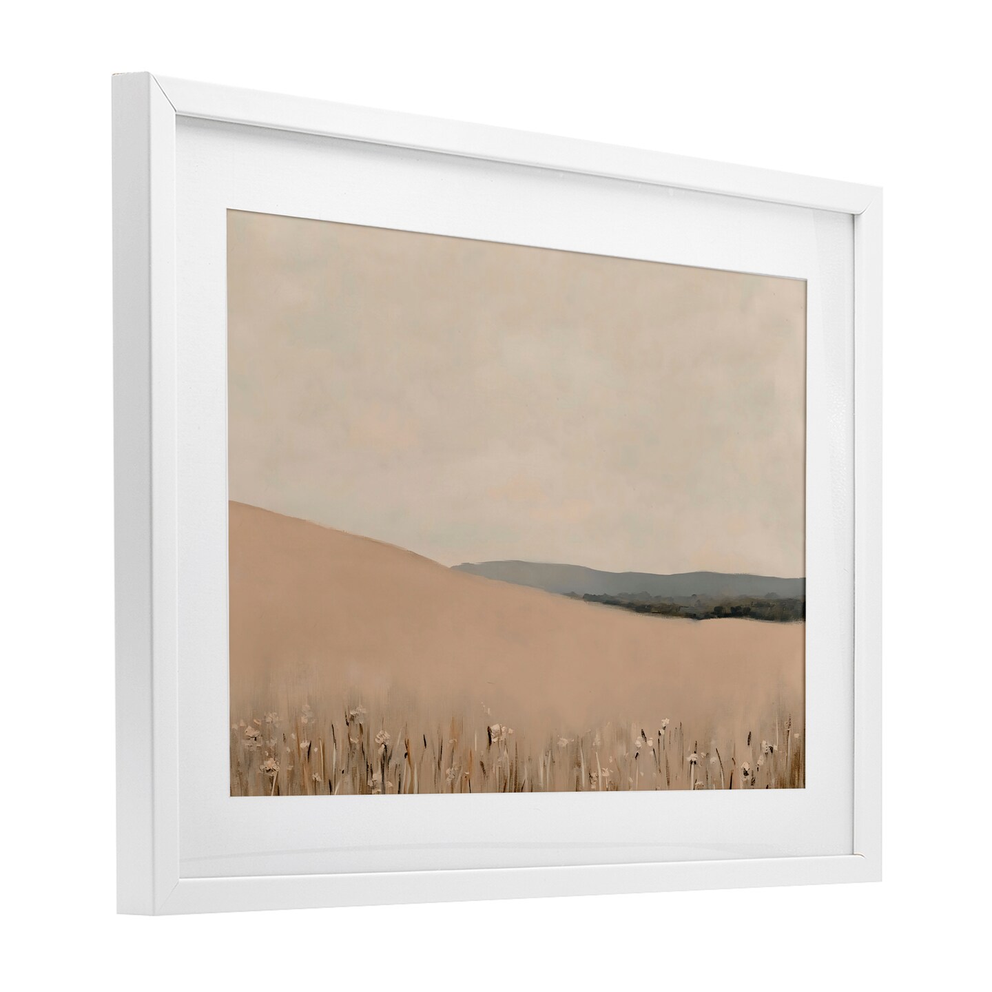 Stupell Industries Fields Of Blush Landscape Framed Print Under Glass, design by Franklyn Gregory