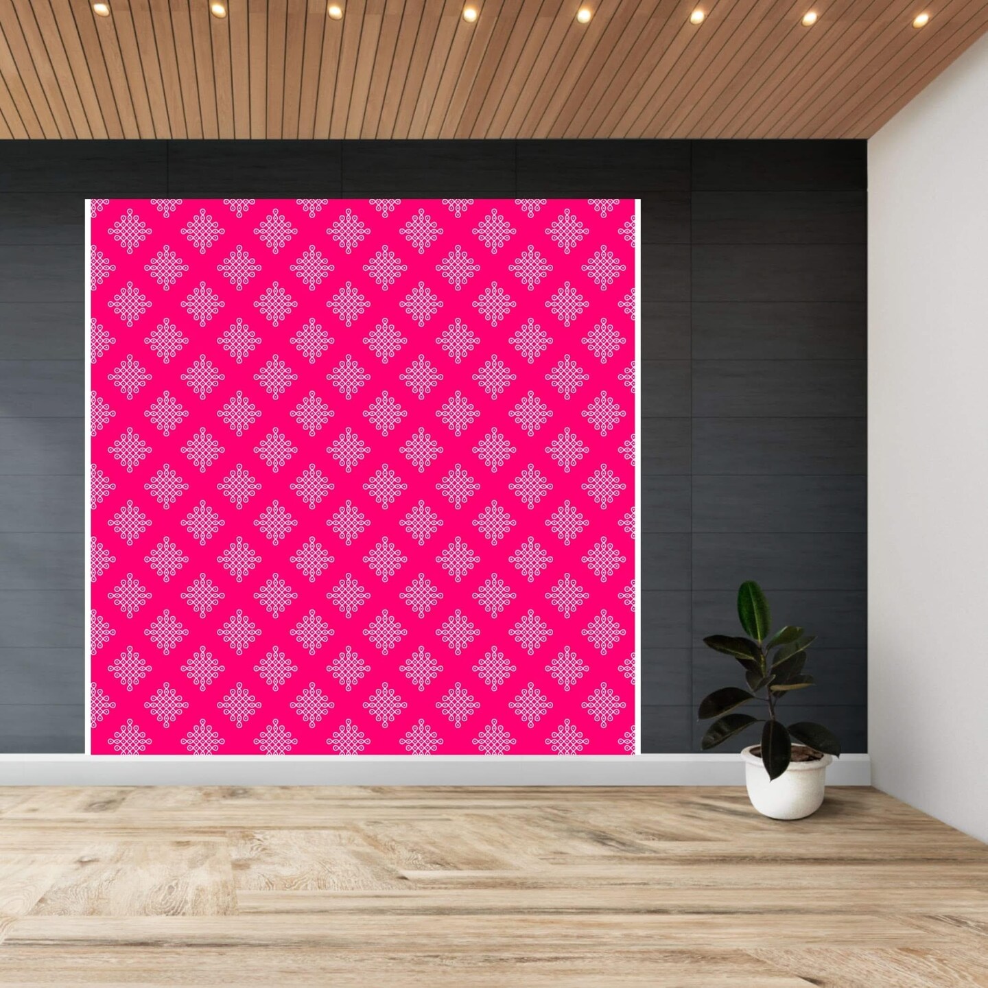 Kolam Rangoli Backdrop Indian Traditional Cloth Backdrop Photo Decor Banner Pooja Room Decor Decorative Cloth Dot Kolam Backdrop for Diwali Ganesha Puja Wedding Housewarming Gift