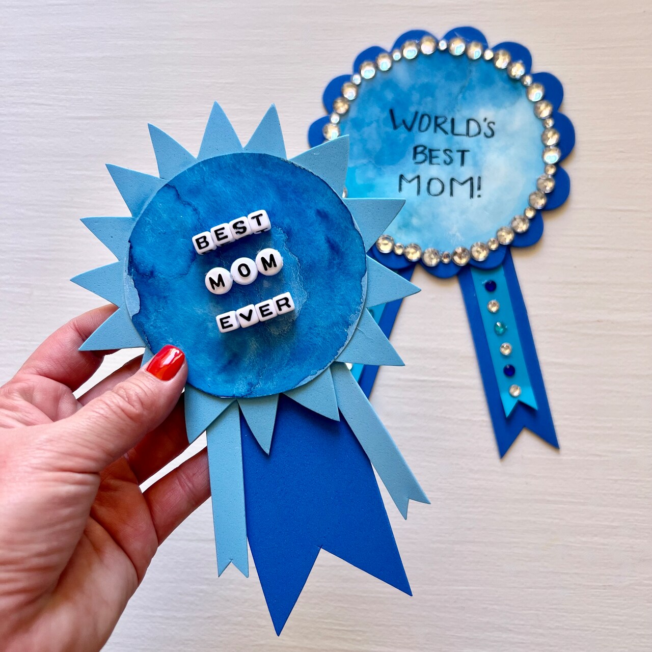 Kids Club: Mother's Day Blue Ribbons