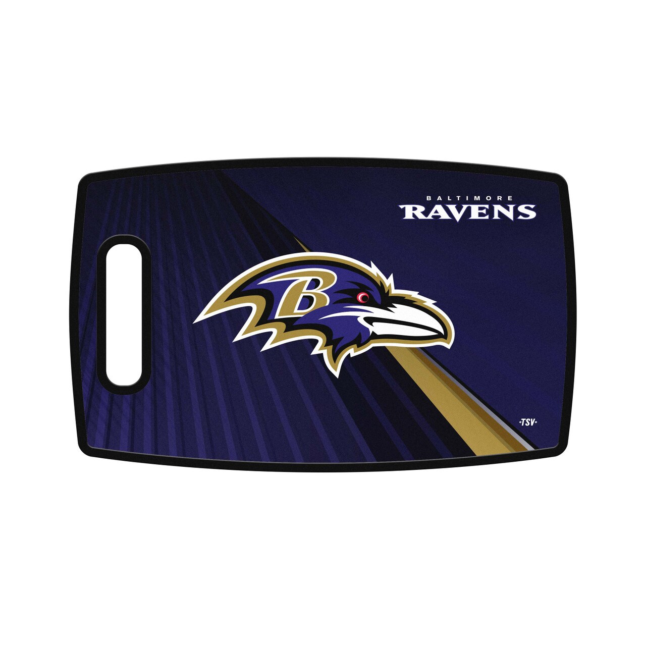 Sports Vault NFL Baltimore Ravens Large Cutting Board, 14.5&#x22; x 9&#x22;