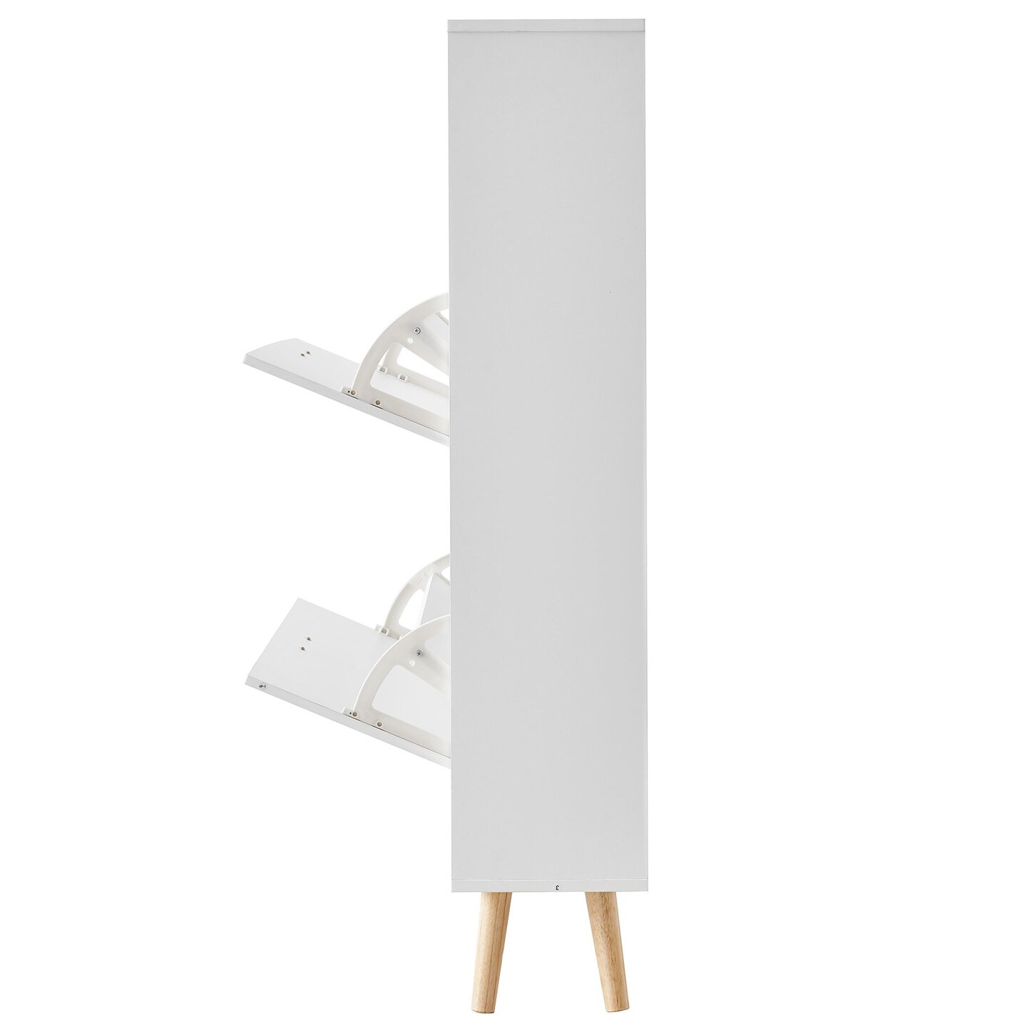 Space Saving Shoe Cabinet with Drawers for Hallway or Living Room