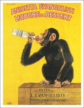Anisetta Evangelisti Liquore da Dessert by Carlo Biscaretti Wall Art Décor 14 x 11 Art Print