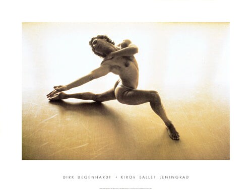Edlar Alijew, danseur Kirov Ballet Leningrad by Dirk Degenhardt Wall Art D&#xE9;cor 23 5/8 x 31 1/2 Art Print