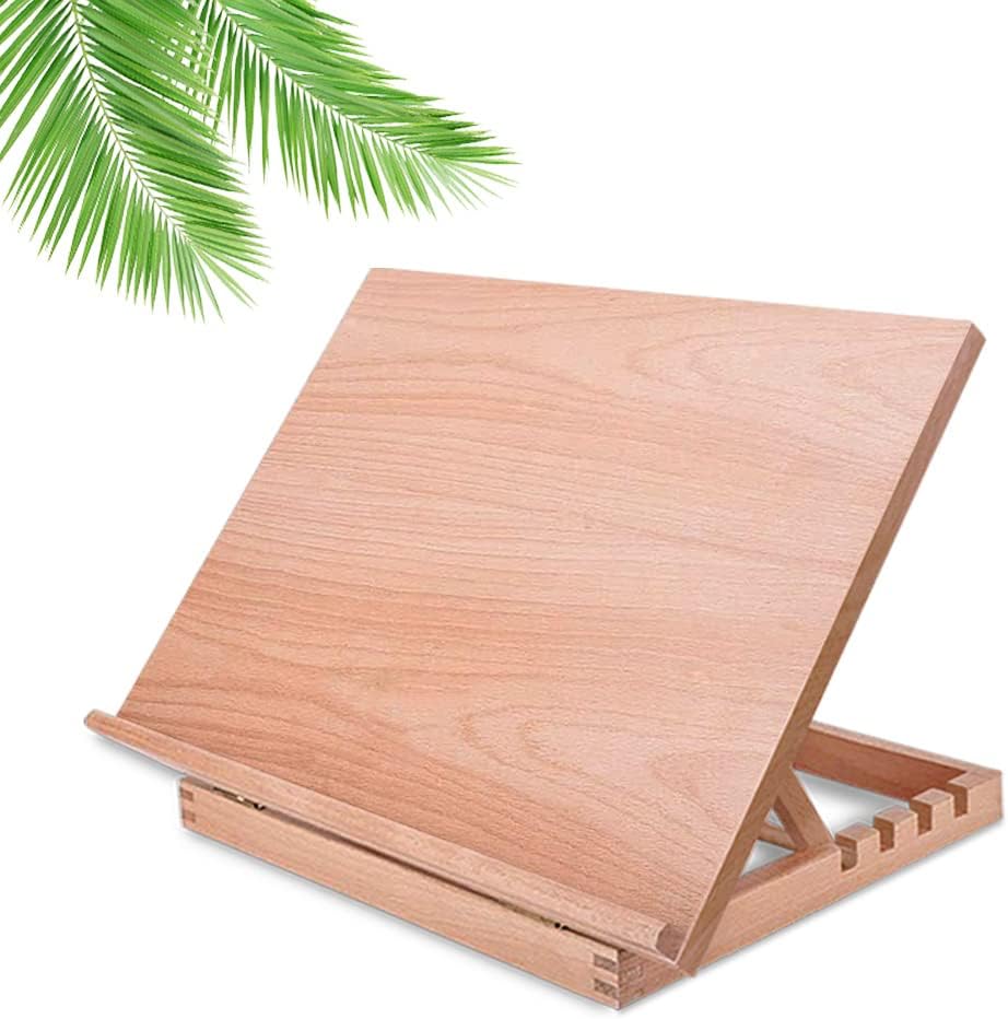 Tabletop Easel A3 Painting Easel with Smooth Surface, Adjustable Angle Art Easel for Artists, Children, Beginners &#x26; Student