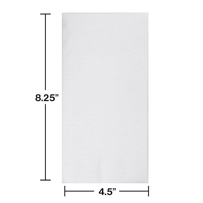 600 pc Bulk Better than Linen White Guest Towels Catering Pack