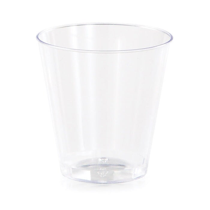 240 pc Bulk Clear 2 oz Plastic Shot Glasses