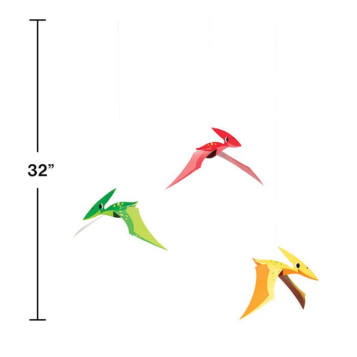 36 pc Bulk Boy Dinosaur Hanging Cutouts