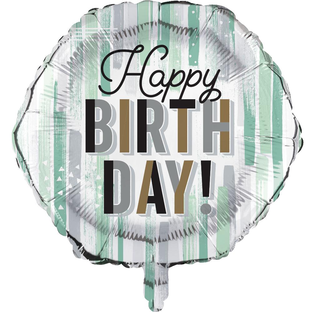 10 pc Bulk Minted Milestone Metallic Balloon Shaped