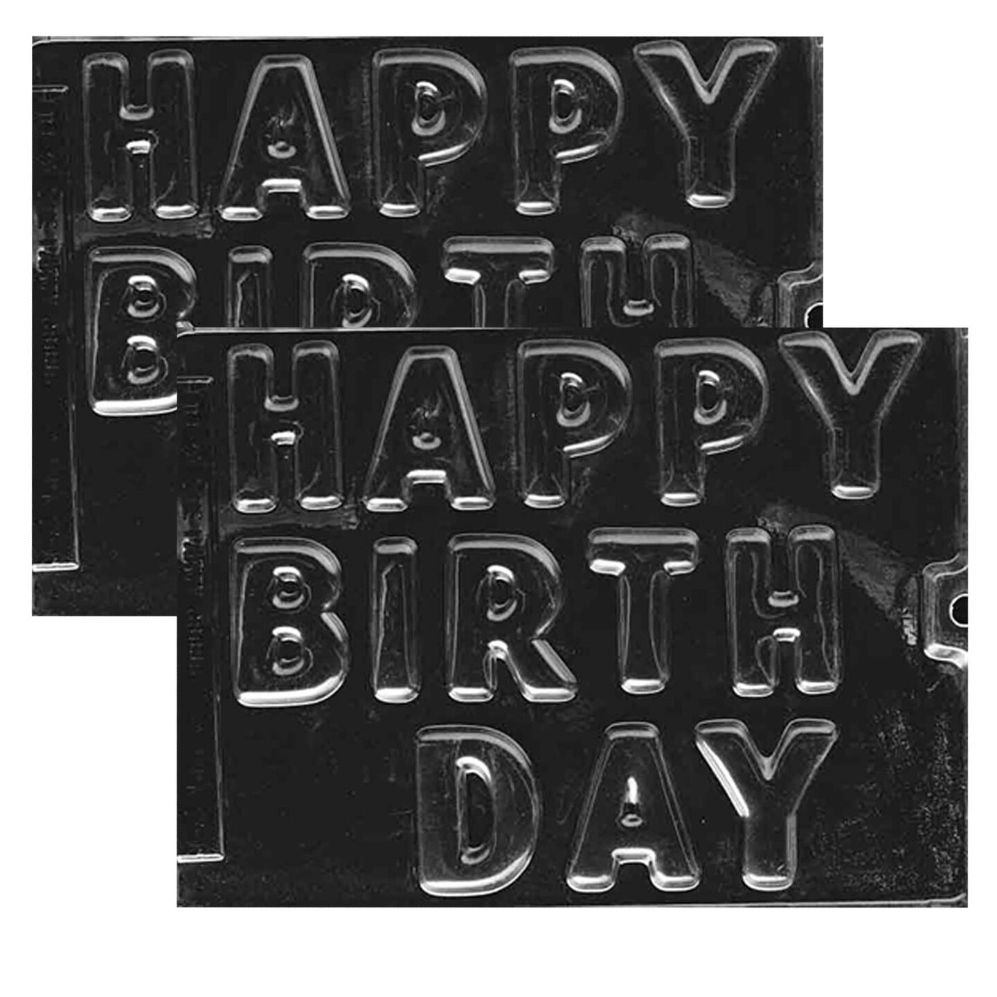 Happy Birthday Letters Chocolate Mold
