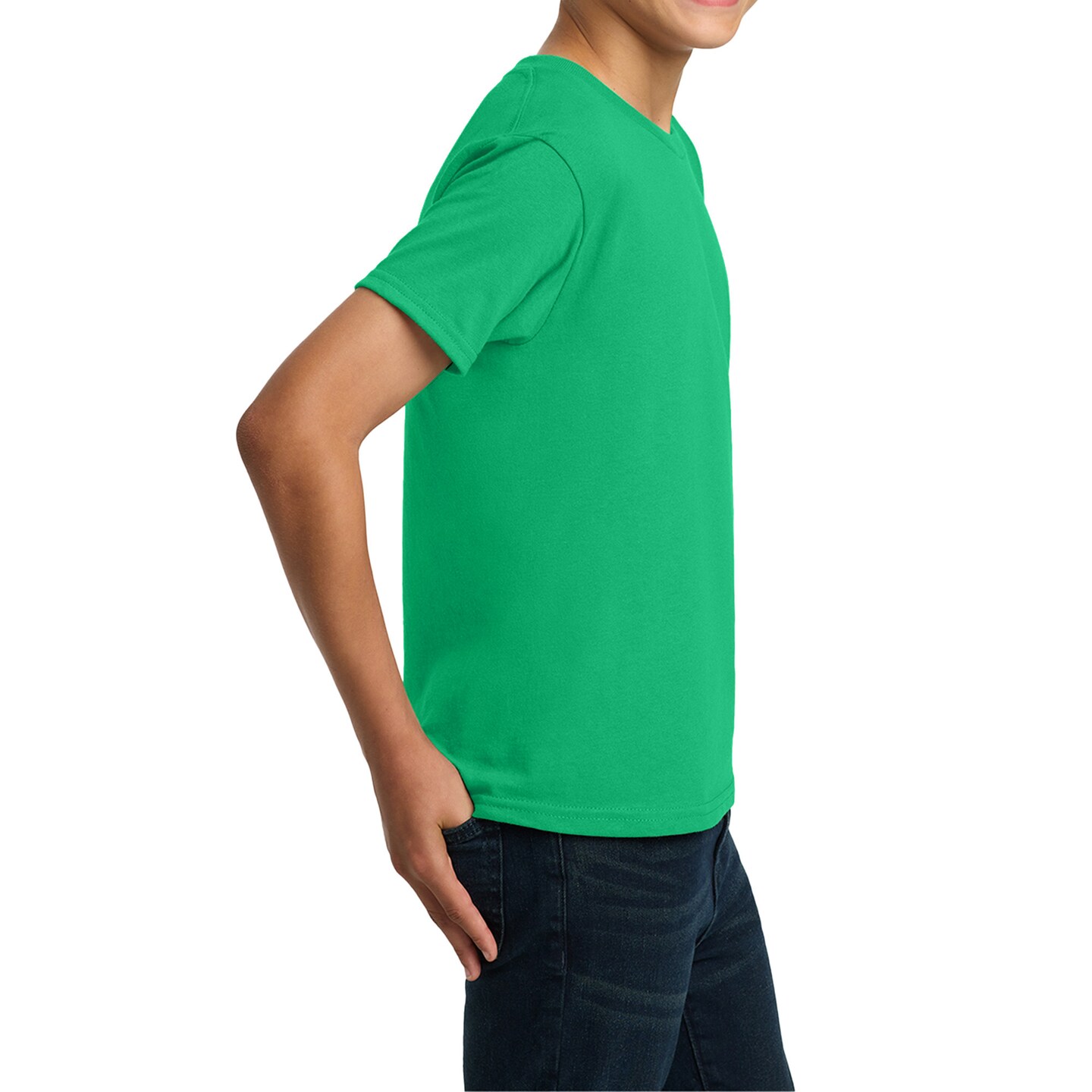 Gildan Youth Heavy Cotton T-Shirt, Plain Short Sleeve Craft & Print Ready