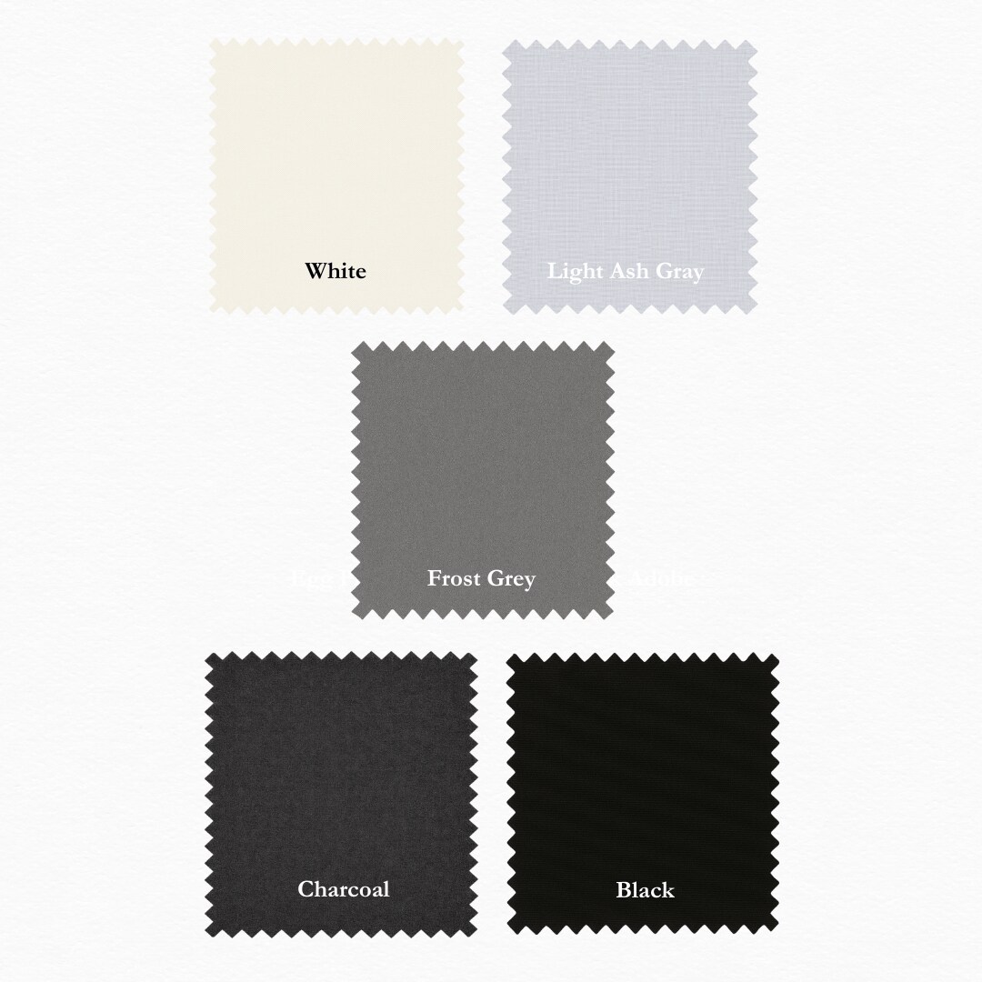 Supreme Solids - Fat Quarter Bundle - 10 pack (White/Grey/Black)