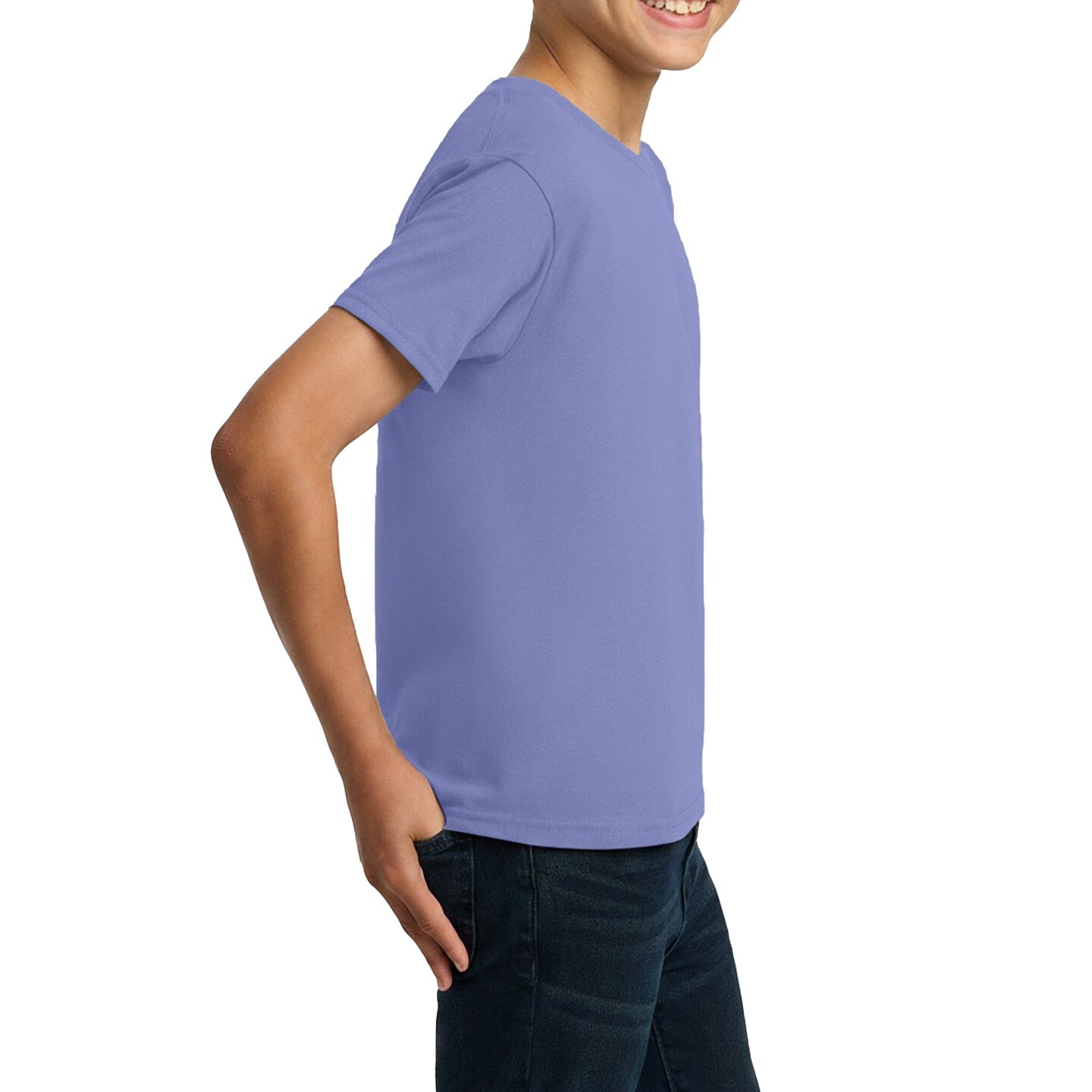 Gildan Youth Heavy Cotton T-Shirt, Plain Short Sleeve Craft & Print Ready
