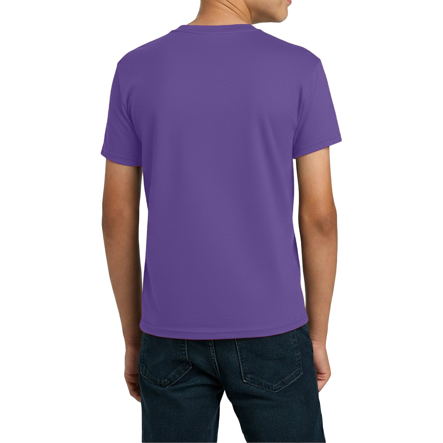 Gildan Youth Heavy Cotton T-Shirt, Plain Short Sleeve Craft & Print Ready