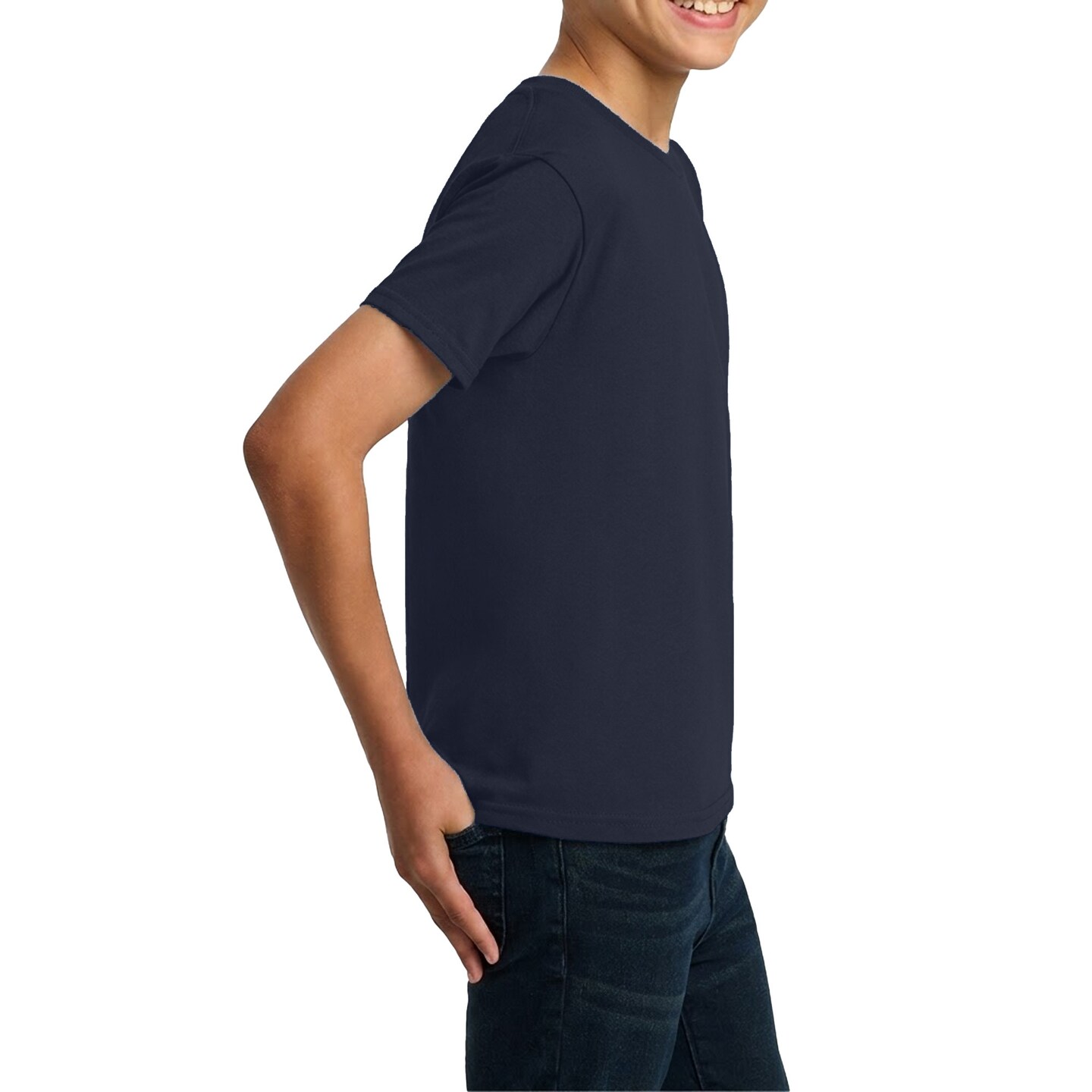 Gildan Youth Heavy Cotton T-Shirt, Plain Short Sleeve Craft & Print Ready