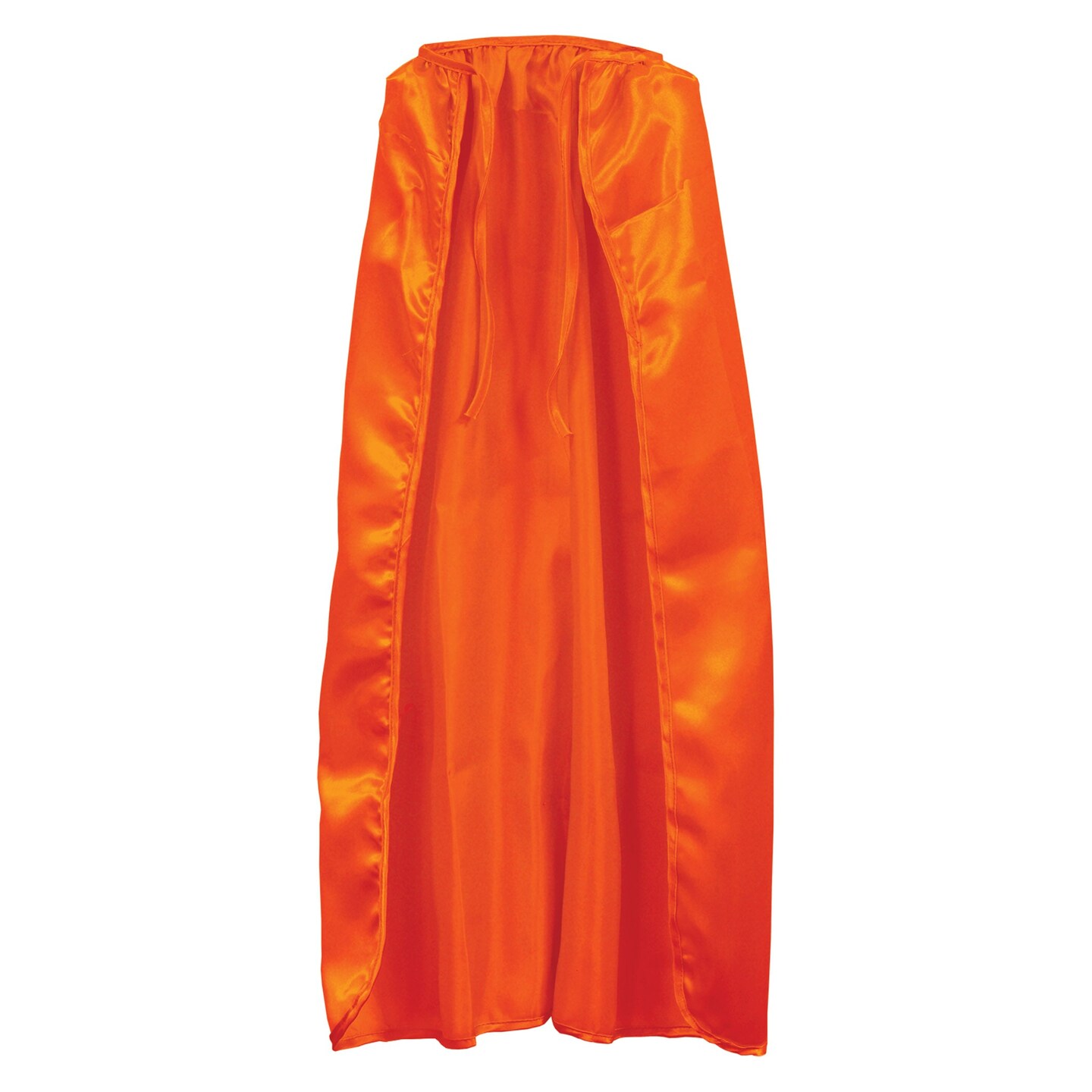 12 Pack Bulk Orange Fabric Cape with String Tie Spirit & Hero Costumes