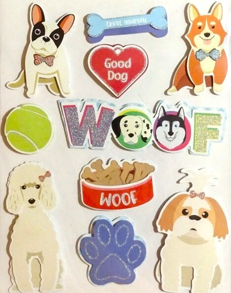 Designer Good Dog Dimensional Stickers | Michaels