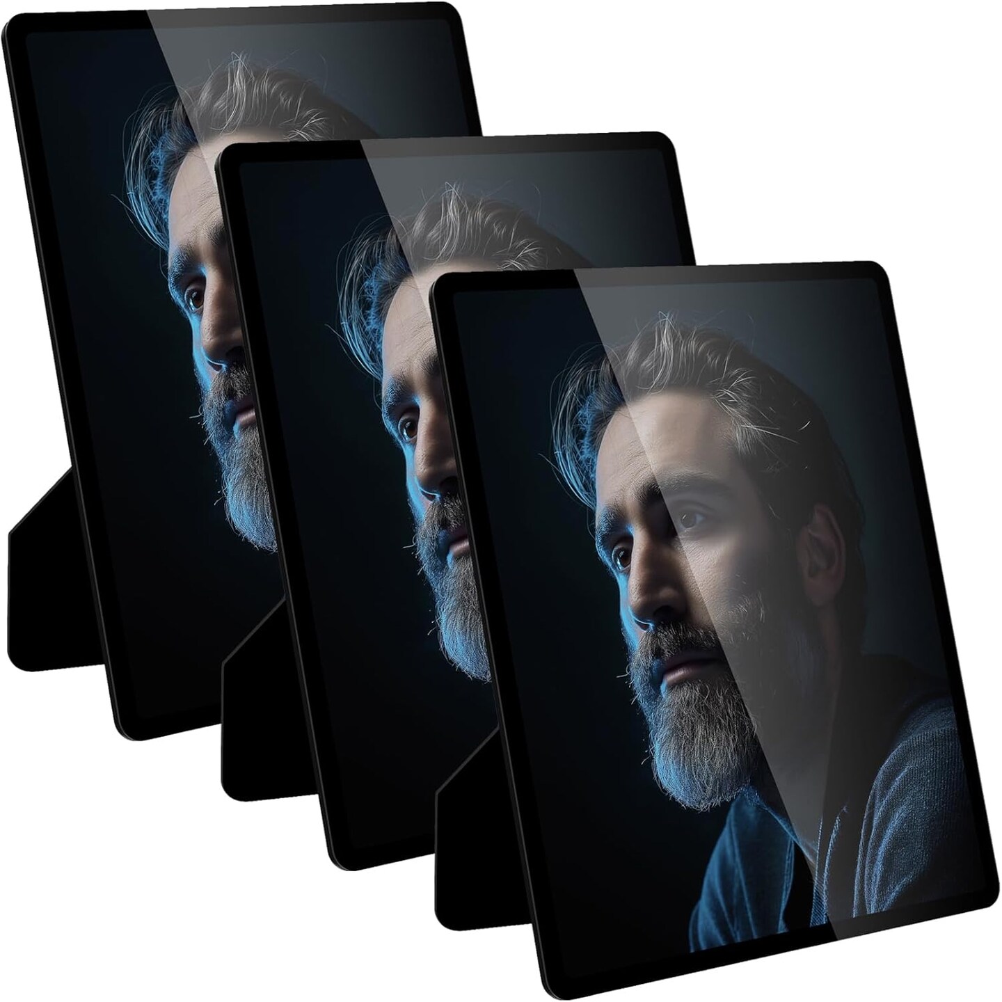 8x10 Picture Frames Black Set of 3 Pack