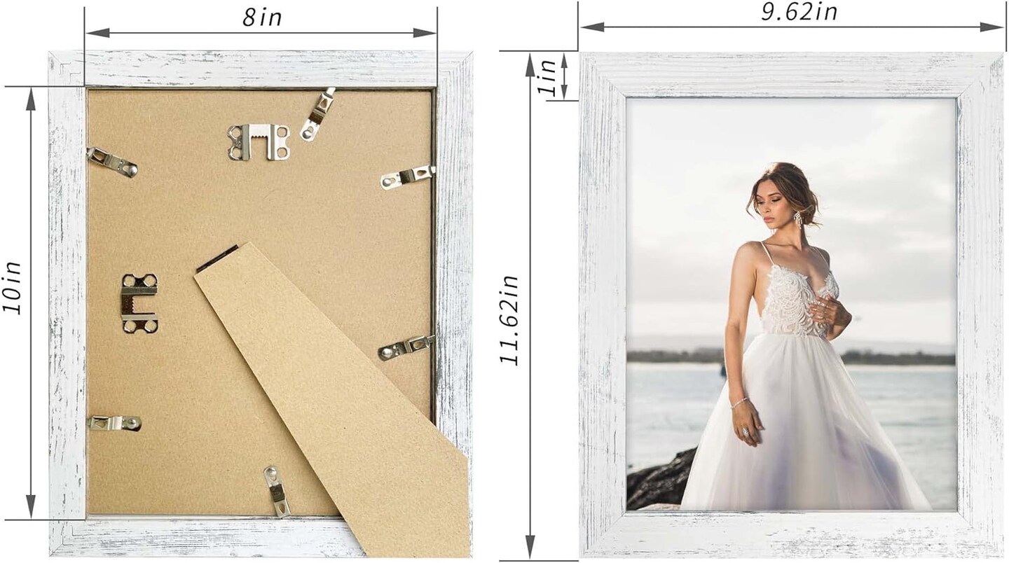 8x10 Picture Frame Set of 4