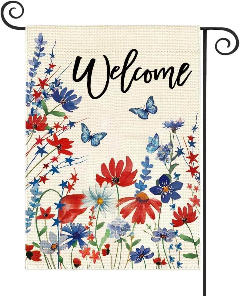 4th of July Garden Flag 12.5 x 18 Inch