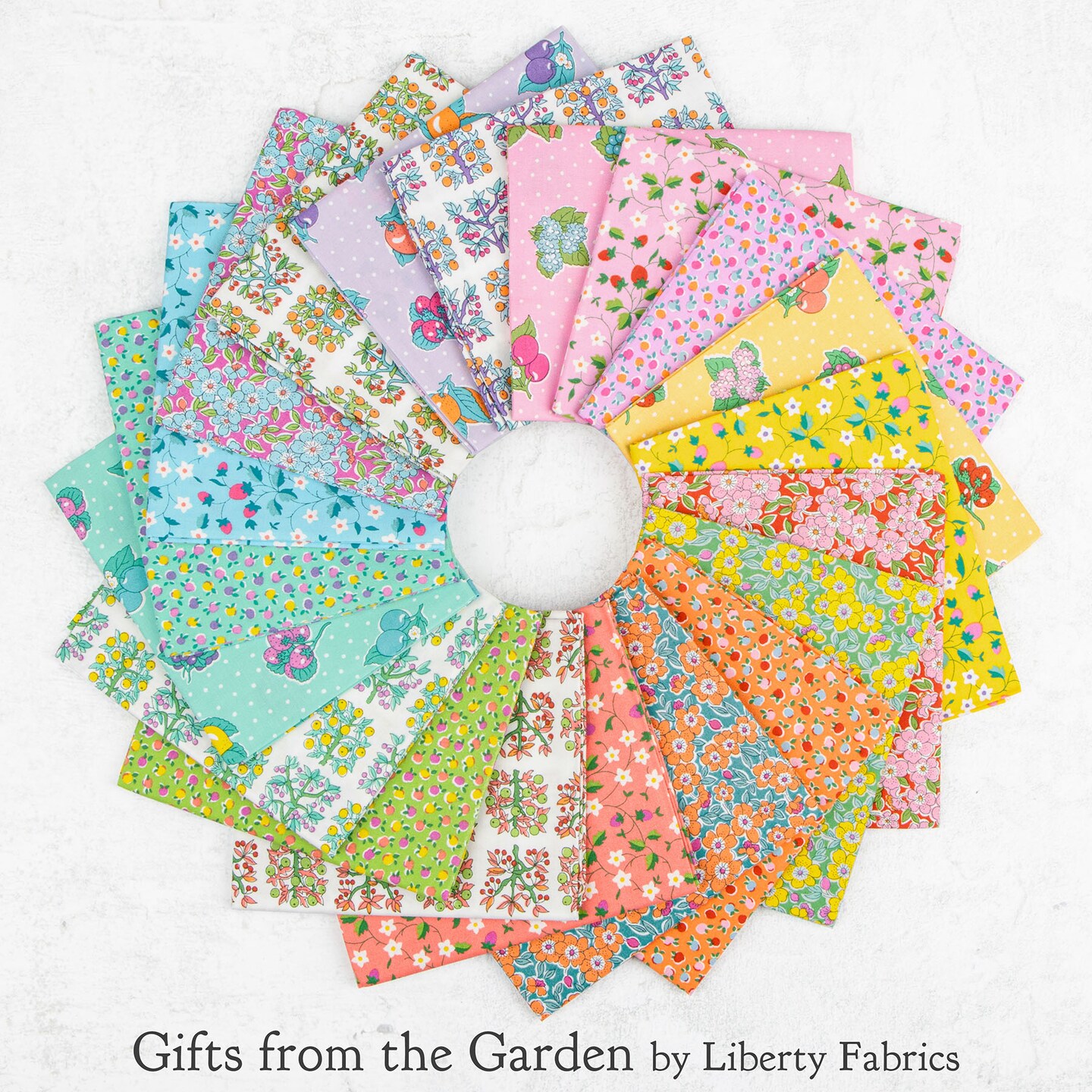 Strawberry Picking in C (01667493c) | Gifts From the Garden | Liberty Fabrics | Riley Blake