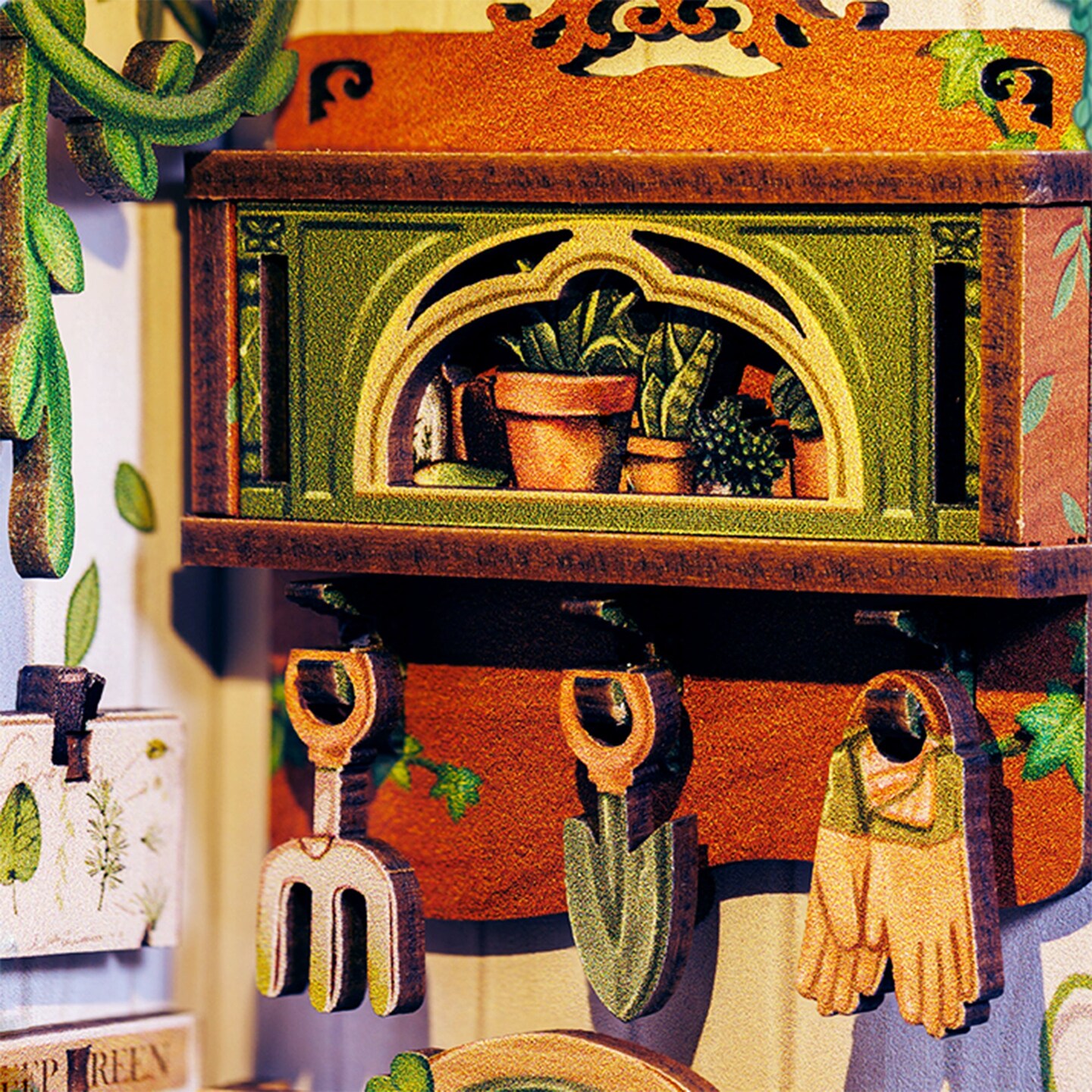 DIY Book Nook Kit - Green Life Bookshop