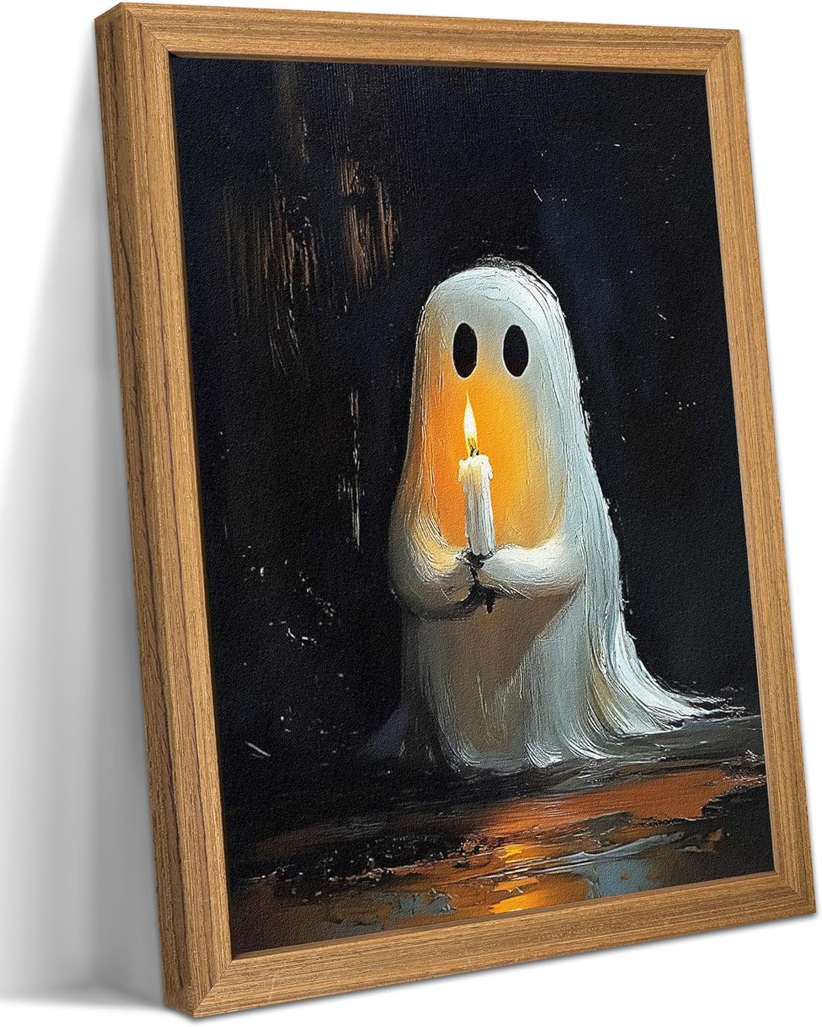 絵画 GHOST 60 - 2 Framed Vintage Halloween Ghost Wall Art - 12x16 Inch | Michaels