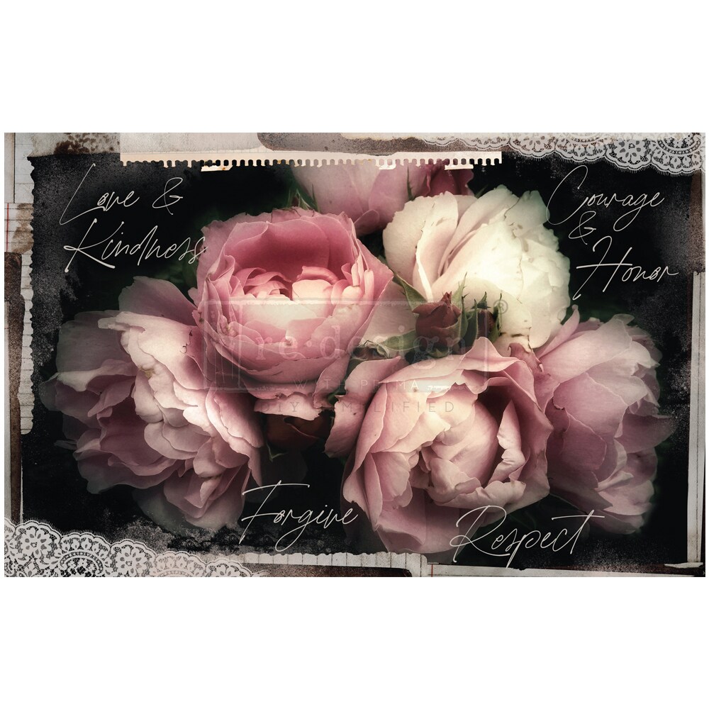 Redesign Decoupage Decor Tissue Paper - zara - 1 sheet (19&#x22; x 30&#x22;)