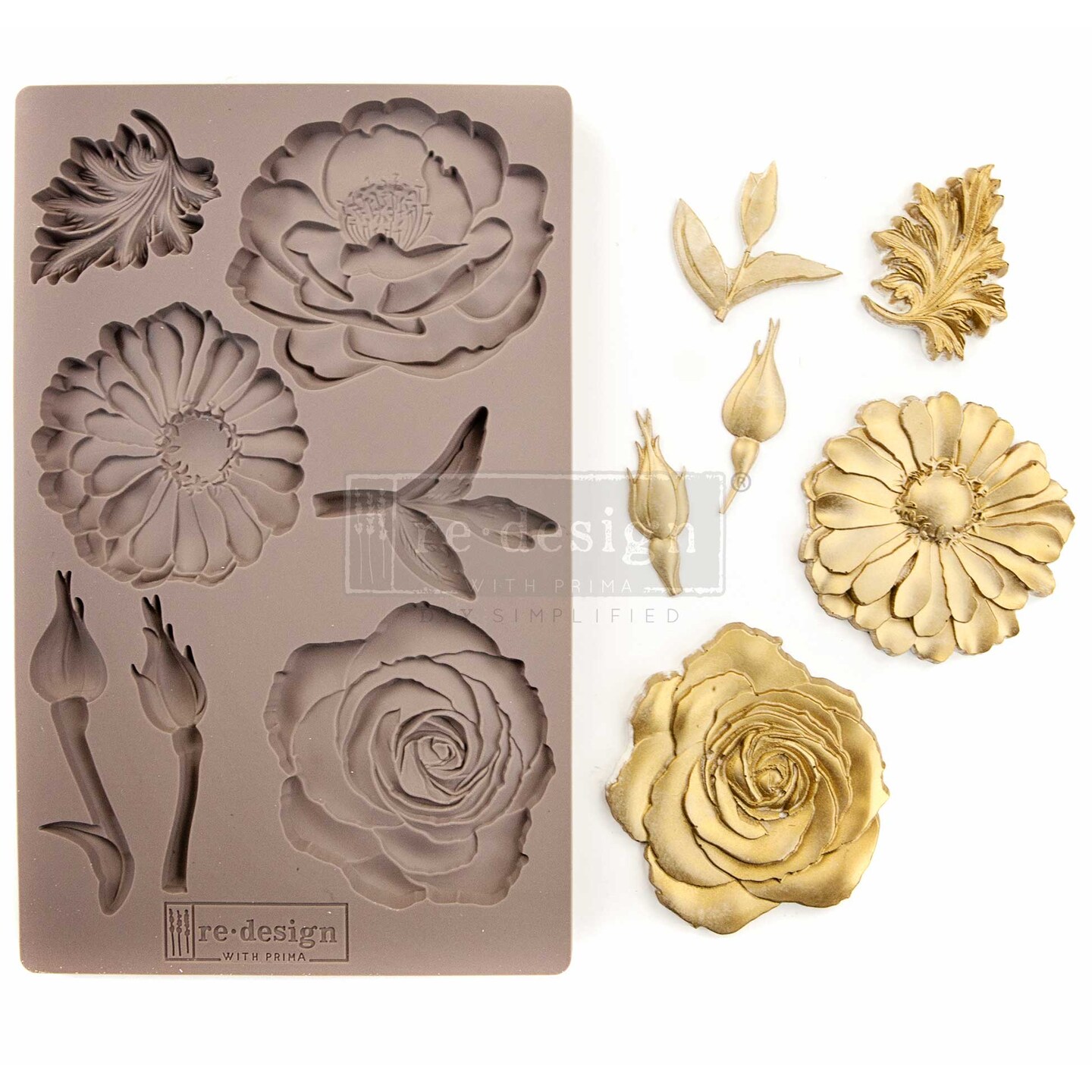 Redesign D&#xE9;cor Moulds&#xAE; 5&#x22;x8&#x22; - In The Garden Copyright #VA0002331225