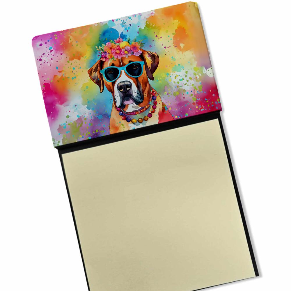 Edge Collections - 3" x 3" - Multicolor - Sticky Note Holder Refillable Dispenser Self-Sticky Note Pads, Memo Pads Blank Desk Accessories - 1 pieces