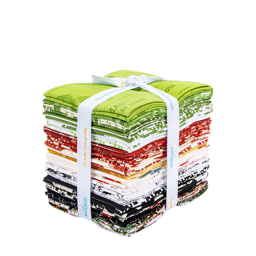 Classic Christmas Fat Quarter Bundle by Riley Blake (FQ-16280-26 ...