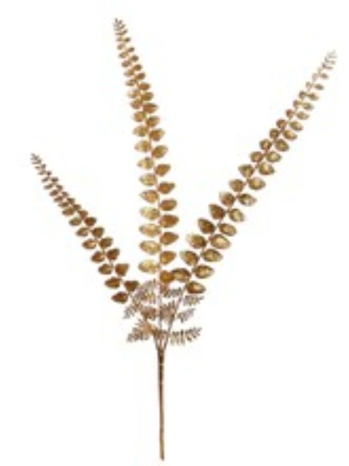 22" Gold Glitter Locust Spray - Set of 2, Elegant Holiday Accents, Ideal for Christmas Decor & Floral Arrangements - Perfect for Home, Office - 2024 Christmas Collection, Floral Home by Artificial Flowers