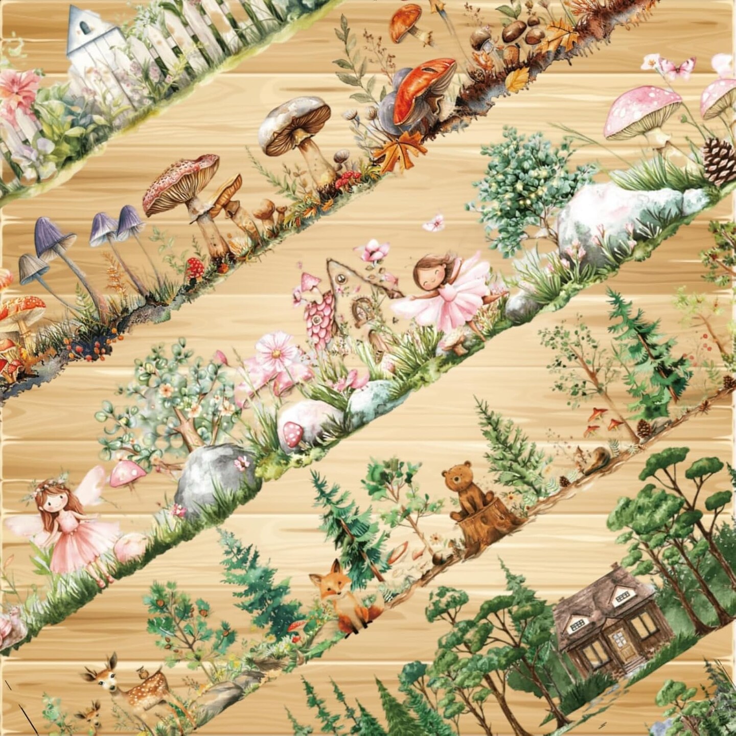 6-Roll Pack of Pet Tape