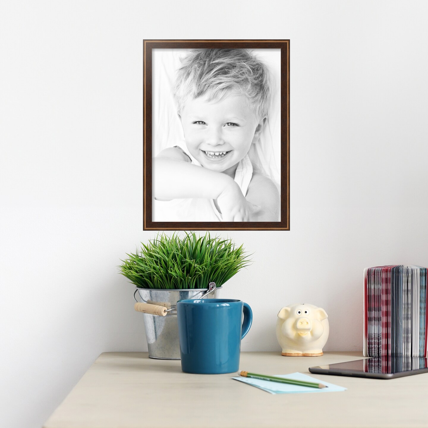 ArtToFrames 18x24 Inch Picture Frame, This 1.25 Inch Custom Wood Poster Frame is Available in Multiple Colors, Great for Your Art or Photos - Comes with Economy Acrylic and Corrugated Backing (A74NN)