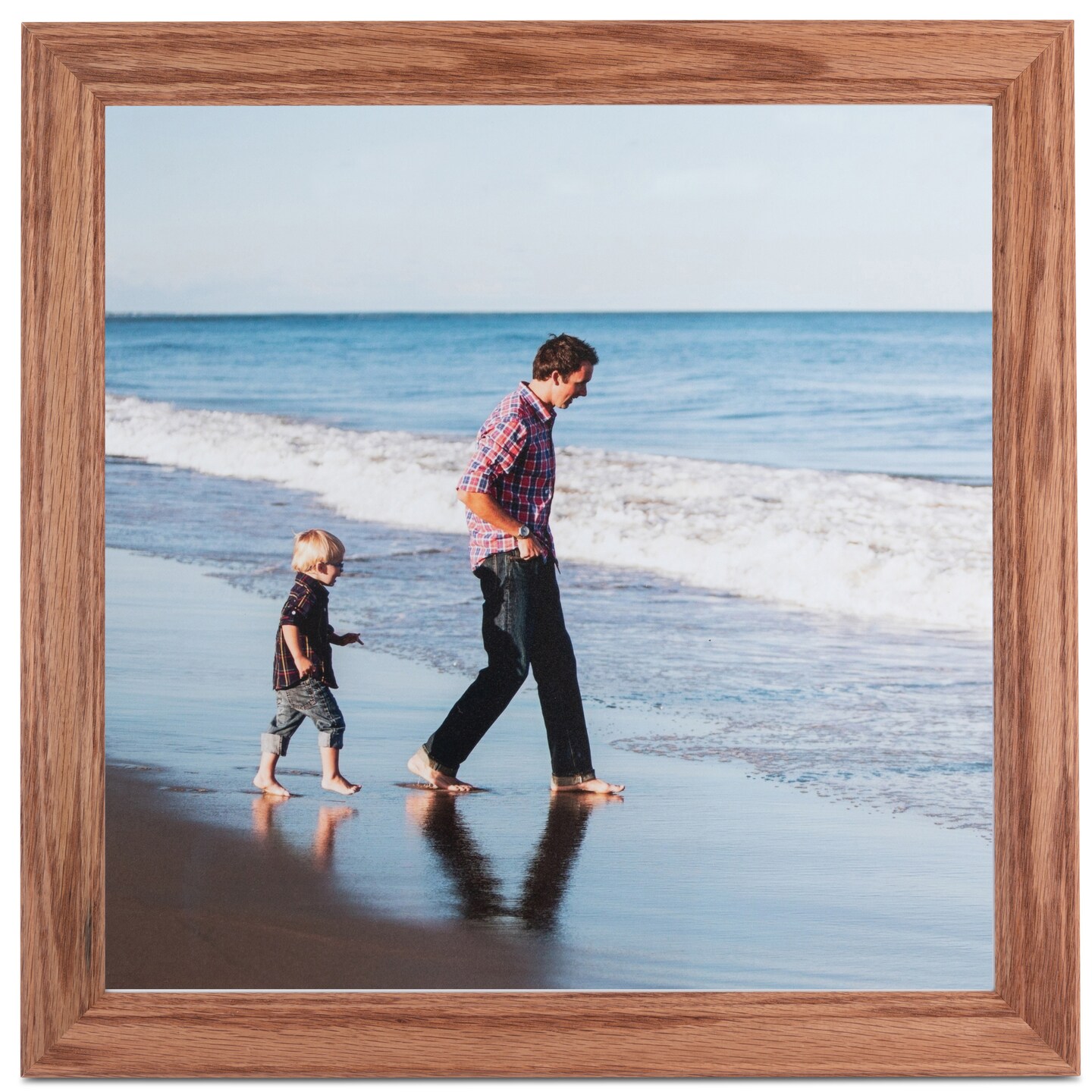 ArtToFrames 6x8 Inch Traditional Picture Frame, Multi Pack, Comes with Regular Glass (WOMPack-8-6x8)