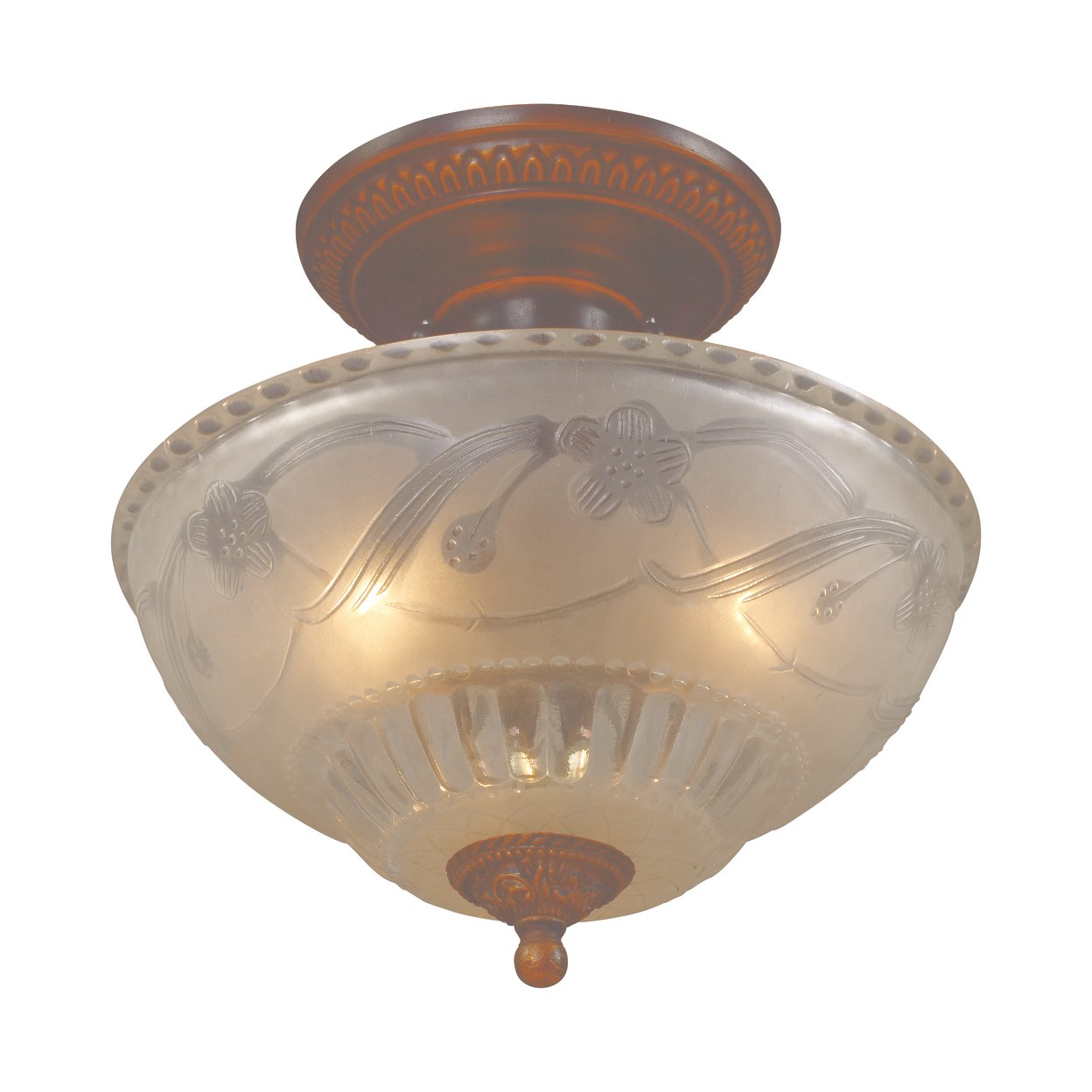 Restoration 11 Wide 3-Light Semi Flush Mount