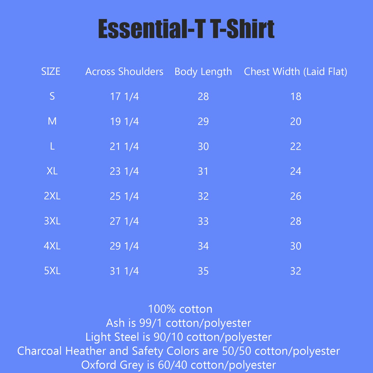 Hanes Men's Essential-T Cotton T-Shirt - 5280, Short Sleeve Arts & Craft Blank Tee