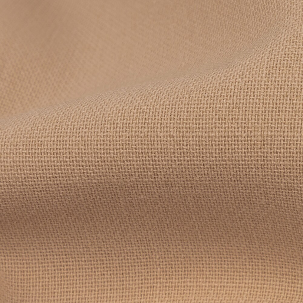 1 Yard Italian Beige Stretch Wool Double Cloth Fabric for Tailoring and Coats 61 inch Width