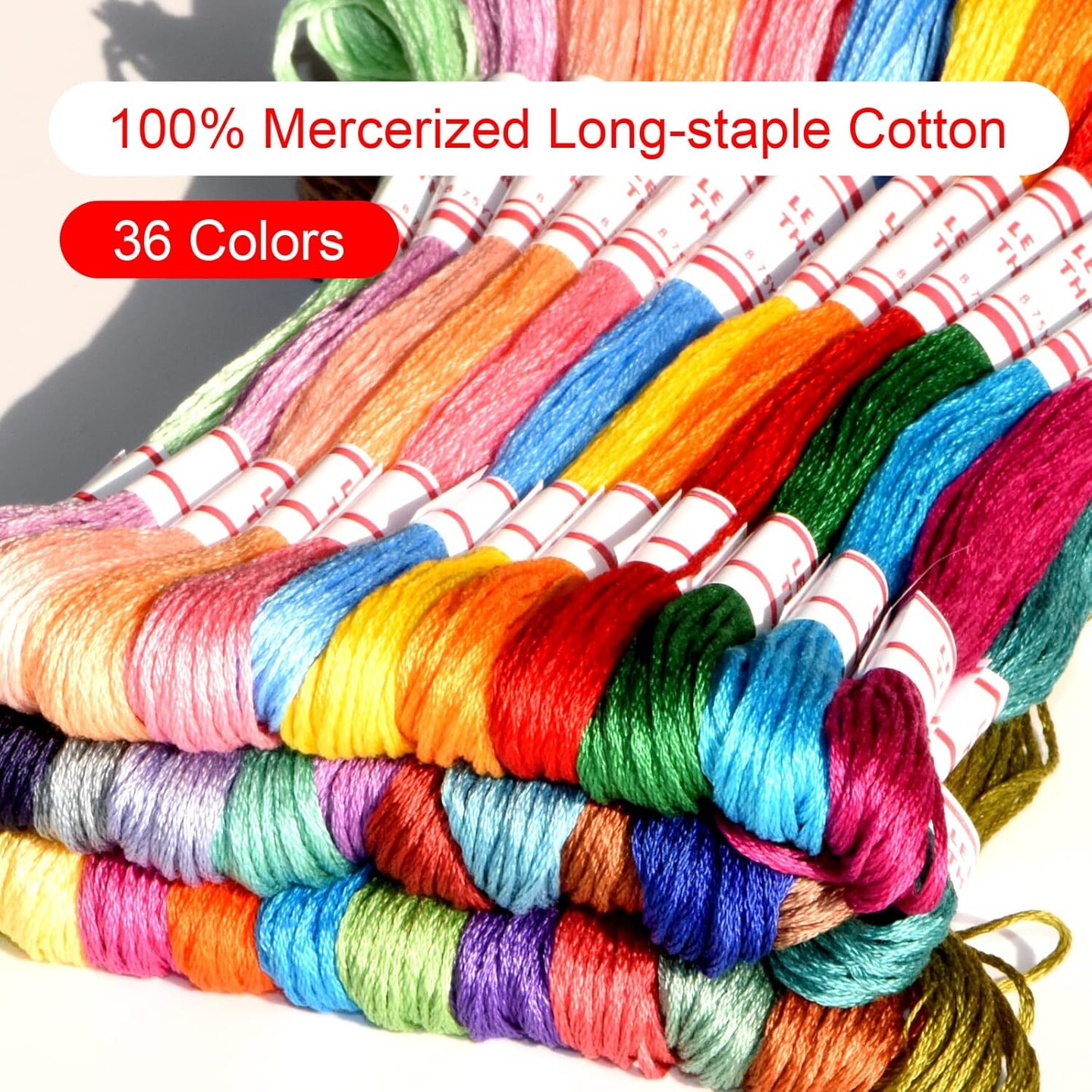 Embroidery Floss Friendship Bracelets Floss 36 Skeins (36 SKEINS) 314.96 Inches