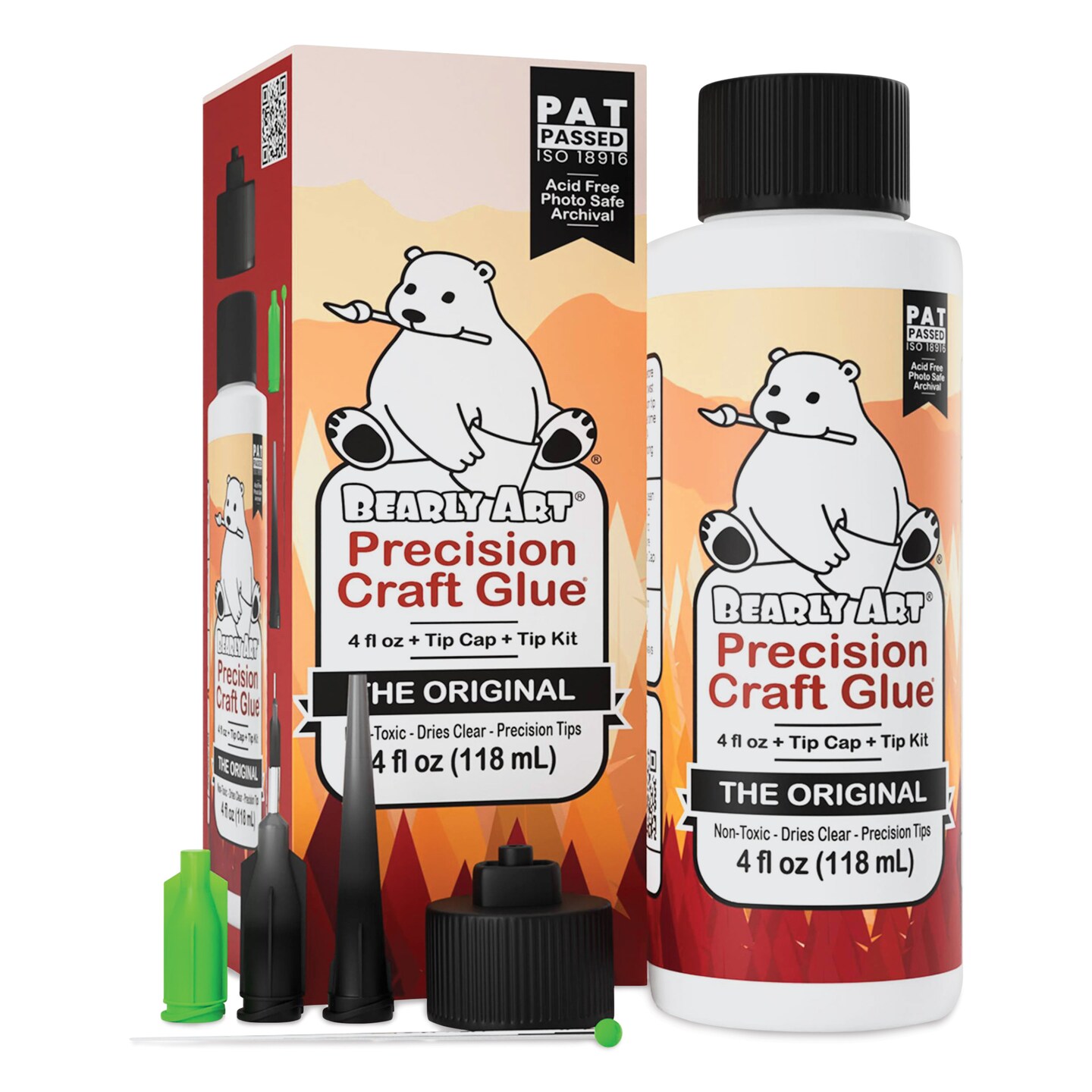 Bearly Art Precision Craft Glue - The Original, 4 oz