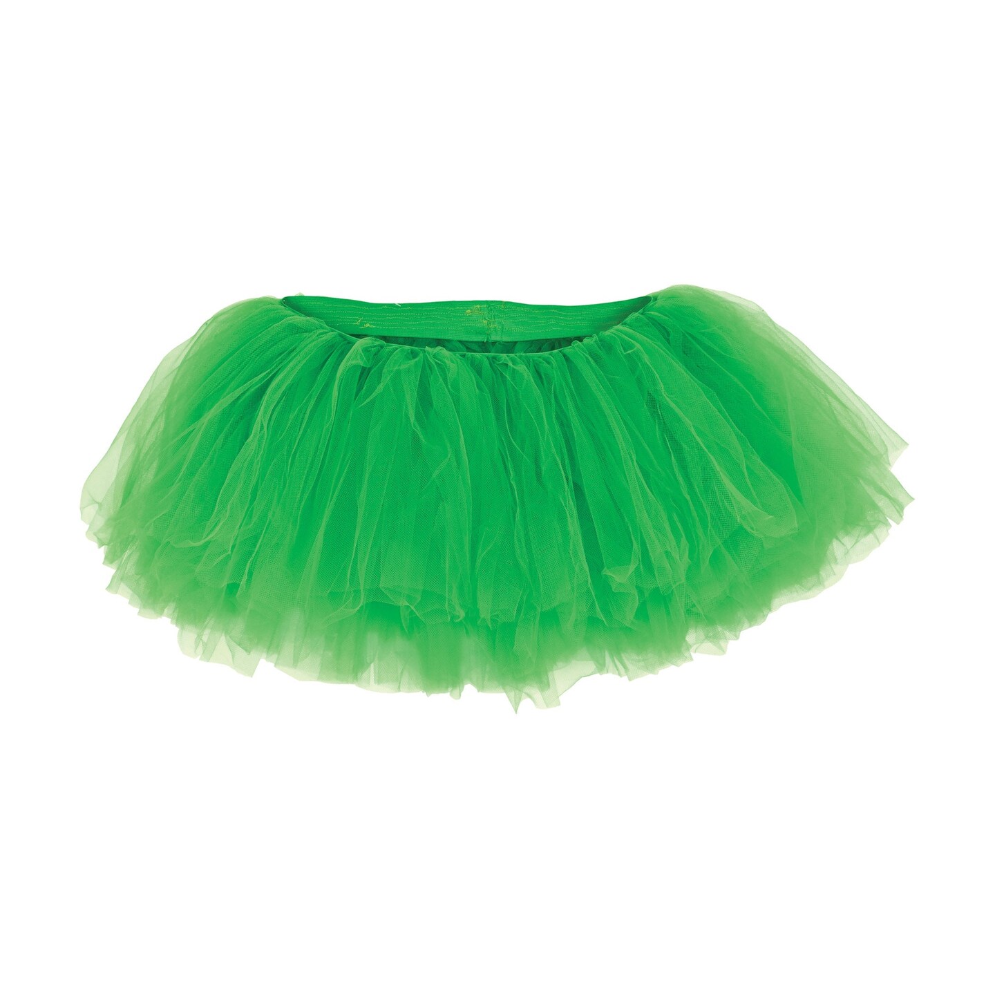 6 Pack Bulk Green Tutu Skirt One Size Fits Most Spirit & Halloween