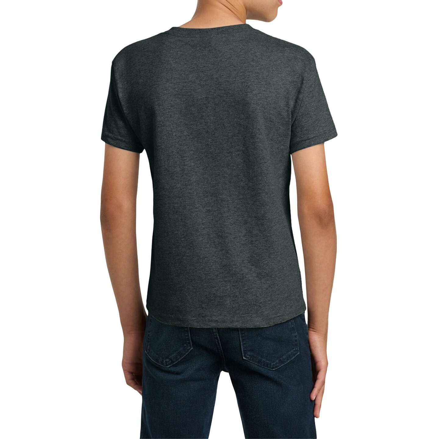 Gildan Youth Heavy Cotton T-Shirt, Plain Short Sleeve Craft & Print Ready