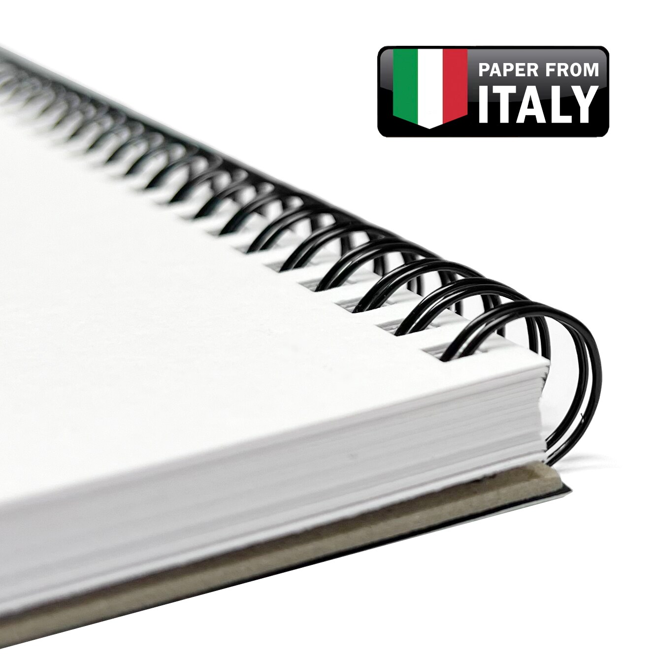 Zieler A3 Spiral Bound Mixed Media Paper Pad – 250gsm, 20 sheets