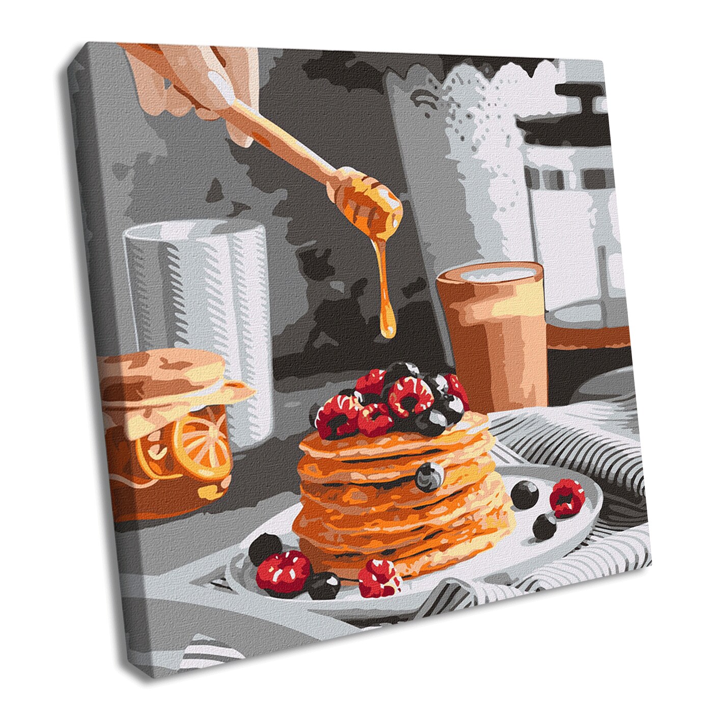 Painting by Numbers kit Sweet pancakes KHO5618 | Michaels