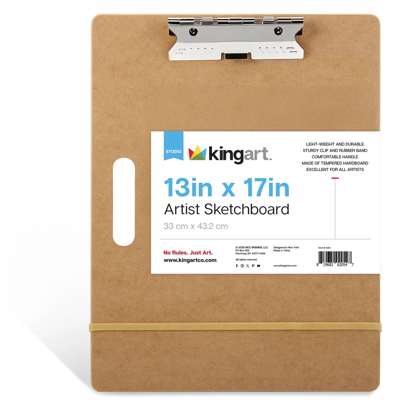 KINGART&#xAE; Sketchboard 13&#x22; x 17&#x22;