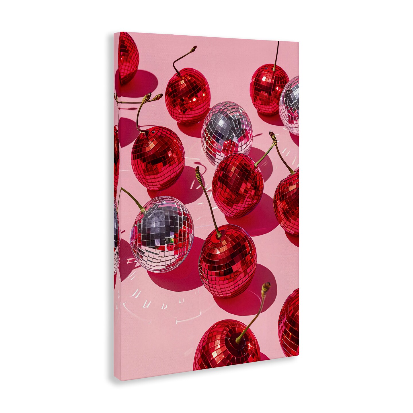 Stupell Industries Cherry Picked Disco Canvas Design by LSR Design Studio
