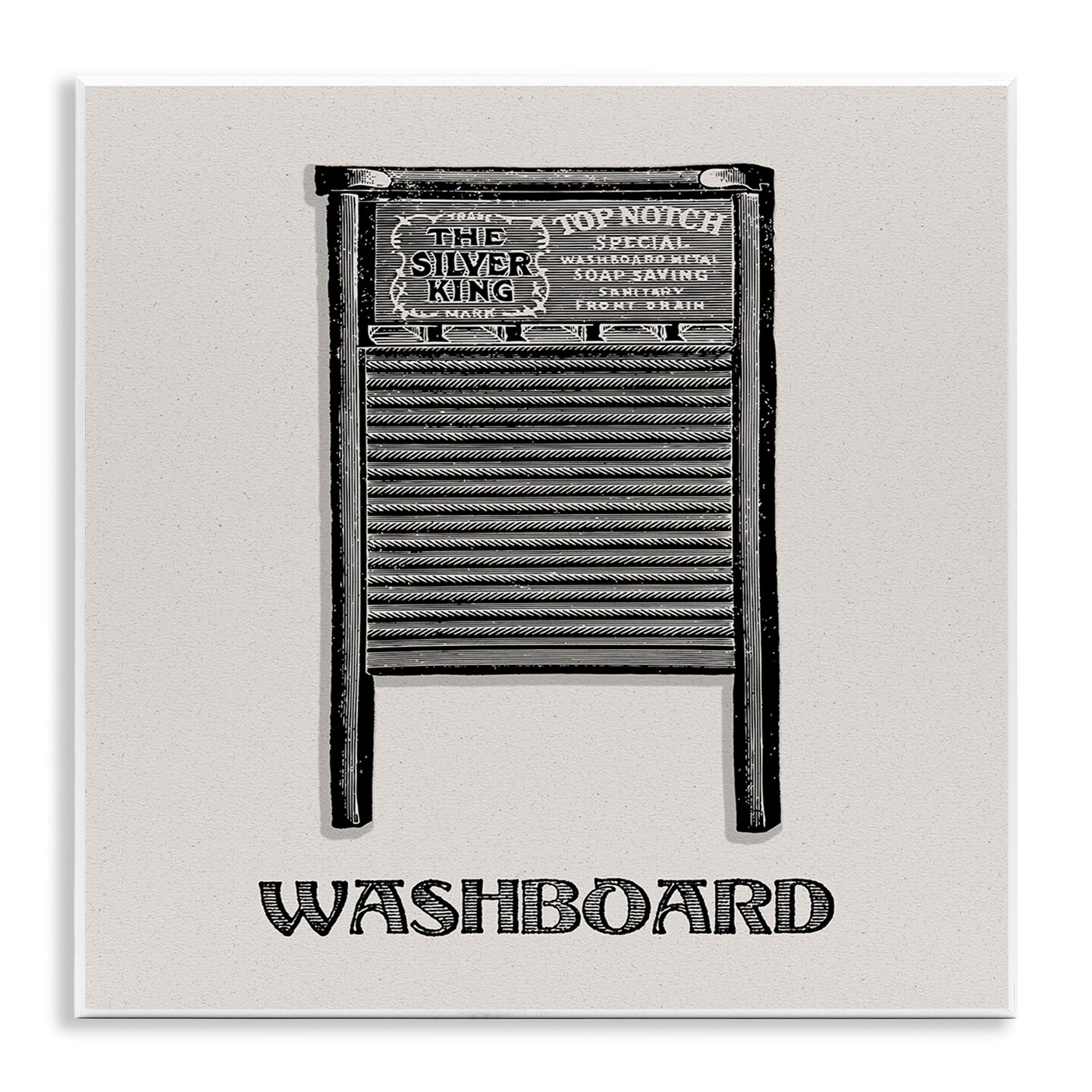 Stupell Industries Timeless Antique Washboard Wall Plaque Design by Val Rhodes