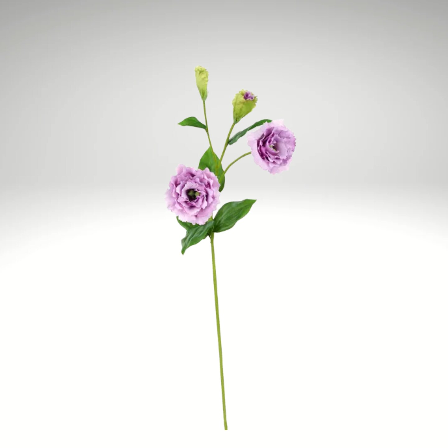 Real Touch Lavender Lisianthus Spray | 24.5" Artificial Floral Stem-FL001813